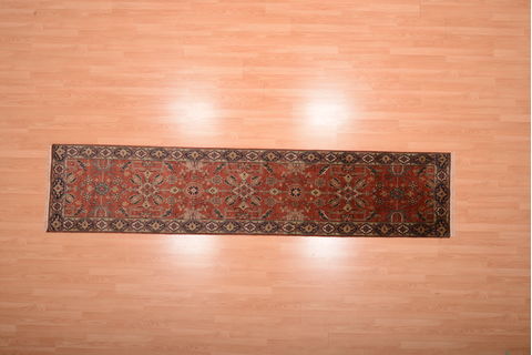 Jaipur Multicolor Runner Hand Knotted 26 X 120 Area Rug 100-74887 Image 1