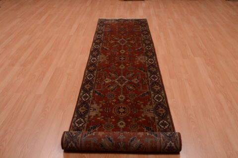 Jaipur Multicolor Runner Hand Knotted 26 X 120 Area Rug 100-74887 Image 3