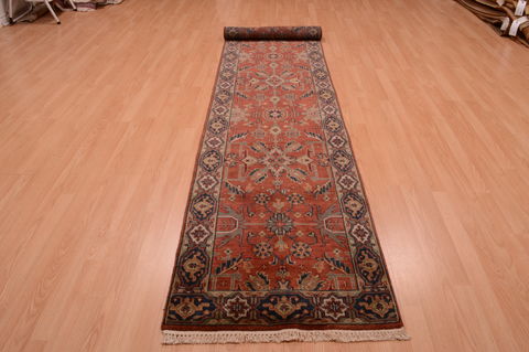 Jaipur Multicolor Runner Hand Knotted 26 X 120 Area Rug 100-74887 Image 5