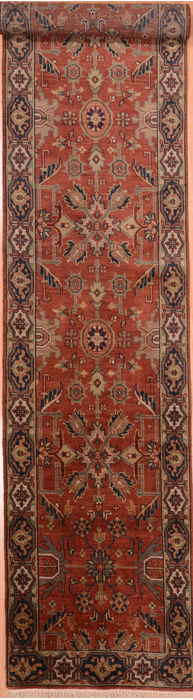 Jaipur Multicolor Runner Hand Knotted 26 X 120 Area Rug 100-74887 Image 0