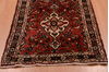 Hamedan Red Runner Hand Knotted 29 X 132  Area Rug 100-74891 Thumb 7