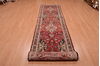 Hamedan Red Runner Hand Knotted 29 X 132  Area Rug 100-74891 Thumb 9