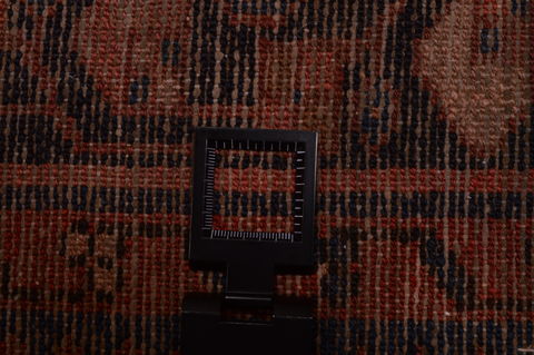 Hossein Abad Red Runner Hand Knotted 211 X 130 Area Rug 100-74892 Image 4