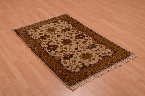 Jaipur Beige Hand Knotted 30 X 50 Area Rug 100-74900 Image 4