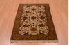 Jaipur Beige Hand Knotted 30 X 50  Area Rug 100-74900 Thumb 1