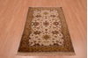Jaipur Beige Hand Knotted 30 X 50  Area Rug 100-74900 Thumb 2