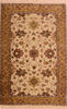 Jaipur Beige Hand Knotted 30 X 50  Area Rug 100-74900 Thumb 0