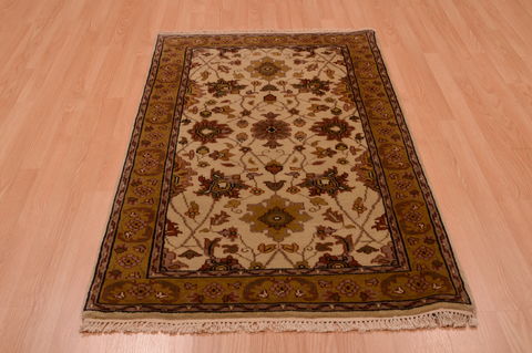 Jaipur Beige Hand Knotted 30 X 50 Area Rug 100-74908 Image 3