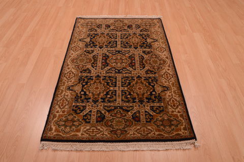 Jaipur Brown Hand Knotted 30 X 50 Area Rug 100-74909 Image 1