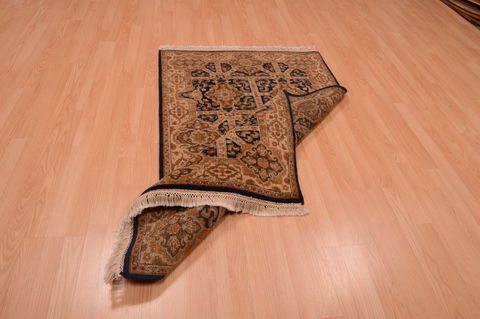 Jaipur Brown Hand Knotted 30 X 50 Area Rug 100-74909 Image 7
