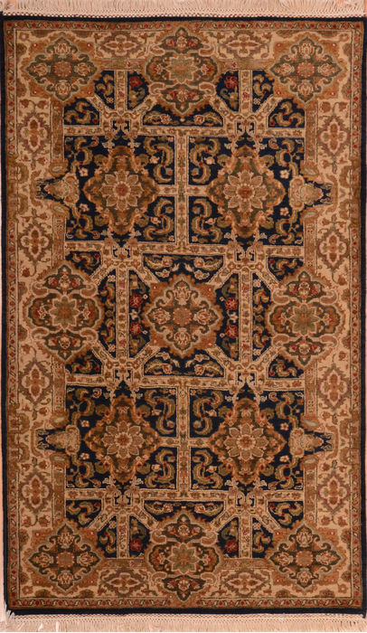 Jaipur Brown Hand Knotted 30 X 50 Area Rug 100-74909 Image 0