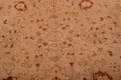 Chobi Brown Hand Knotted 1110 X 179 Area Rug 100-74920 Image 10