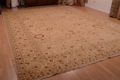 Chobi Brown Hand Knotted 1110 X 179 Area Rug 100-74920 Image 2