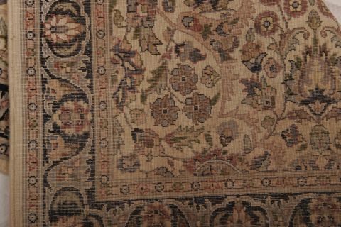 Tabriz Multicolor Hand Knotted 25 X 42  Area Rug 155-74924 Image 4