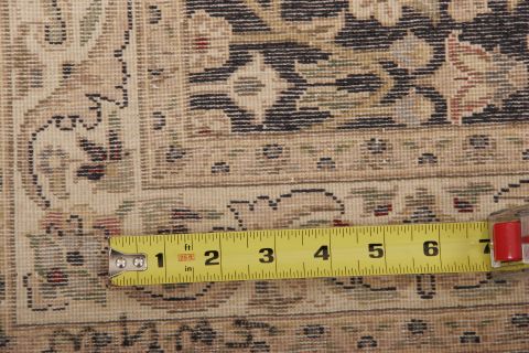 Tabriz Black Hand Knotted 28 X 43  Area Rug 155-74926 Image 6