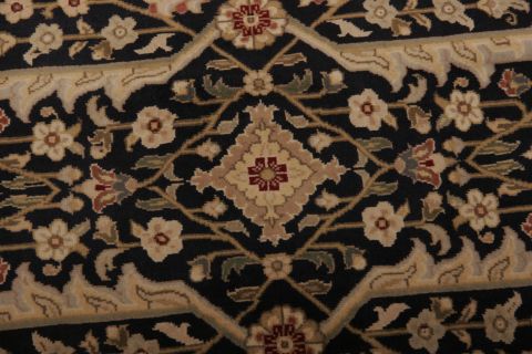 Tabriz Black Hand Knotted 28 X 43  Area Rug 155-74926 Image 8
