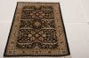 Tabriz Black Hand Knotted 28 X 43  Area Rug 155-74926 Thumb 2