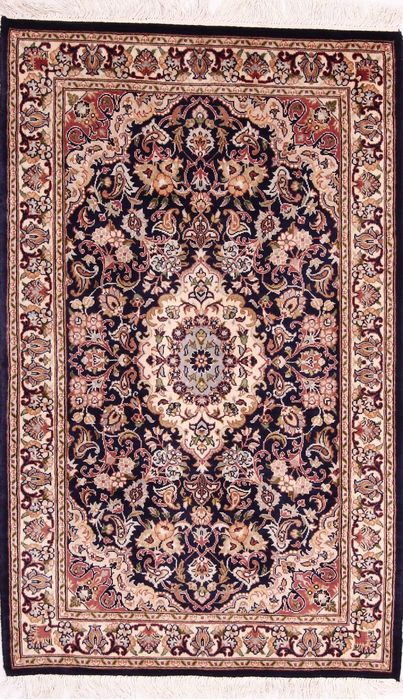 Tabriz Multicolor Hand Knotted 26 X 42 Area Rug 155-74927 Image 0