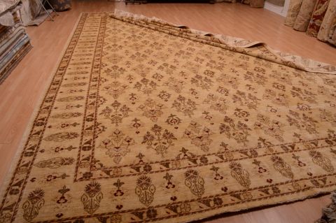 Kazak Beige Hand Knotted 120 X 180  Area Rug 100-74928 Image 14