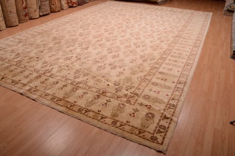 Kazak Beige Hand Knotted 120 X 180  Area Rug 100-74928 Image 2