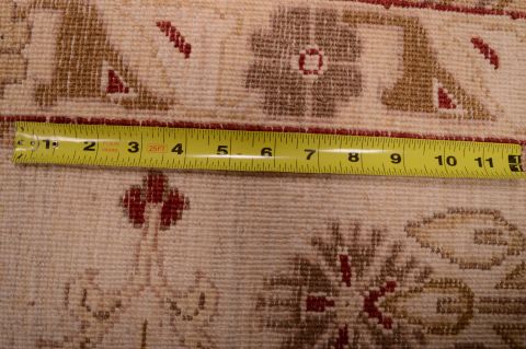 Kazak Beige Hand Knotted 120 X 180  Area Rug 100-74928 Image 4