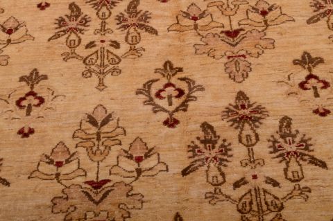 Kazak Beige Hand Knotted 120 X 180  Area Rug 100-74928 Image 6
