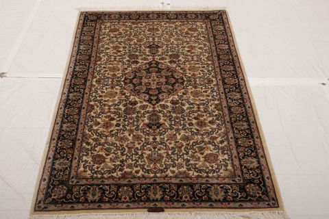 Tabriz Multicolor Hand Knotted 31 X 51  Area Rug 155-74931 Image 1