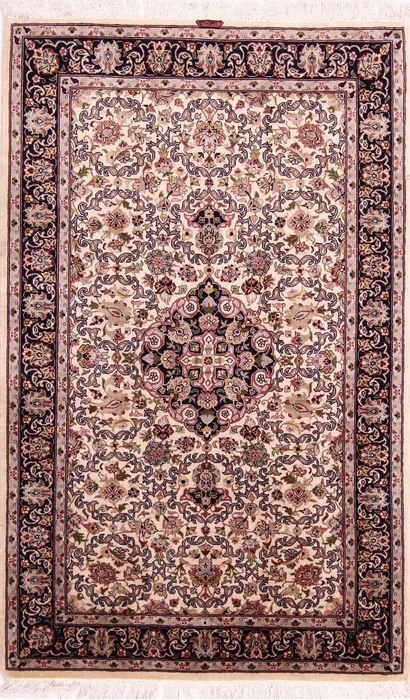 Tabriz Multicolor Hand Knotted 31 X 51  Area Rug 155-74931 Image 0