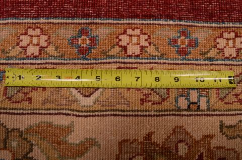 Chobi Red Hand Knotted 120 X 150 Area Rug 100-74940 Image 8