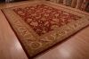 Chobi Red Hand Knotted 120 X 150 Area Rug 100-74940 Thumb 11
