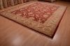 Chobi Red Hand Knotted 120 X 150 Area Rug 100-74940 Thumb 3