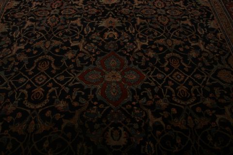 Tabriz Multicolor Hand Knotted 107 X 146 Area Rug 155-74945 Image 10