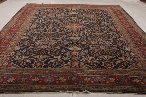 Tabriz Multicolor Hand Knotted 107 X 146 Area Rug 155-74945 Image 11
