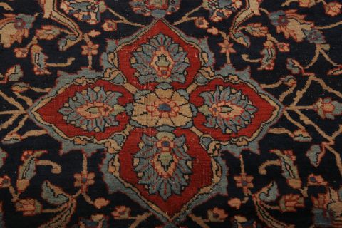 Tabriz Multicolor Hand Knotted 107 X 146 Area Rug 155-74945 Image 1