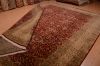 Chobi Green Hand Knotted 120 X 150  Area Rug 100-74947 Thumb 15