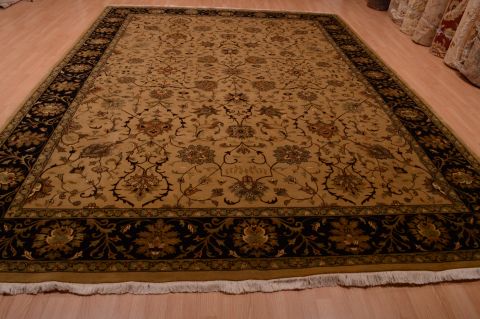 Jaipur Green Hand Knotted 911 X 138 Area Rug 100-74953 Image 5