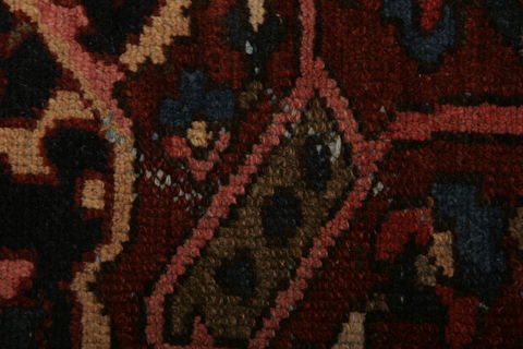 Moshk Abad Multicolor Hand Knotted 109 X 134 Area Rug 155-74956 Image 12
