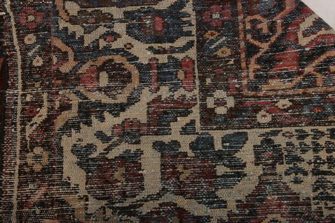 Moshk Abad Multicolor Hand Knotted 109 X 134 Area Rug 155-74956 Image 7