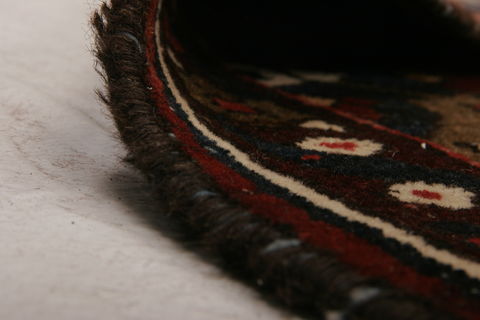 Moshk Abad Multicolor Hand Knotted 109 X 134 Area Rug 155-74956 Image 8