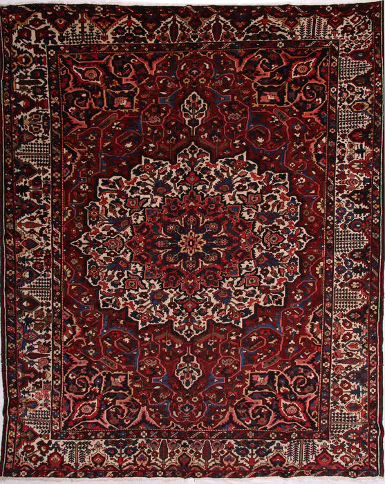 Moshk Abad Multicolor Hand Knotted 109 X 134 Area Rug 155-74956 Image 0