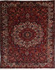 Moshk Abad Multicolor Hand Knotted 109 X 134 Area Rug 155-74956 Thumb 0