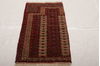 Turkman Red Hand Knotted 20 X 38 Area Rug 155-74977 Thumb 1