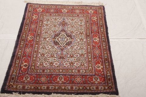 Mood Multicolor Hand Knotted 28 X 45  Area Rug 155-74988 Image 1