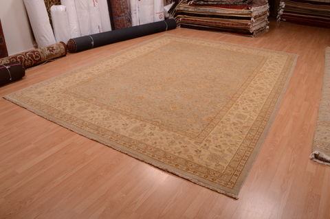 Kayseri Beige Hand Knotted 90 X 120 Area Rug 100-75021 Image 2