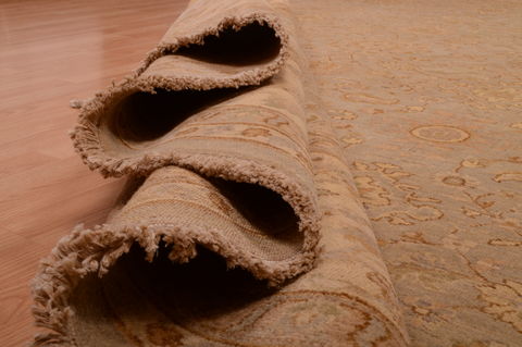 Kayseri Beige Hand Knotted 90 X 120 Area Rug 100-75021 Image 7