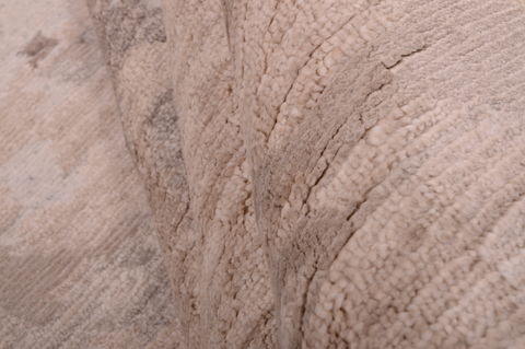 Modern White Hand Knotted 90 X 120 Area Rug 100-75028 Image 9