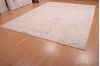 Modern White Hand Knotted 90 X 120 Area Rug 100-75028 Thumb 2