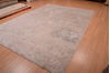 Modern White Hand Knotted 90 X 120 Area Rug 100-75028 Thumb 8