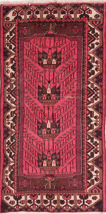 Mussel Multicolor Hand Knotted 32 X 64 Area Rug 155-75029 Image 0
