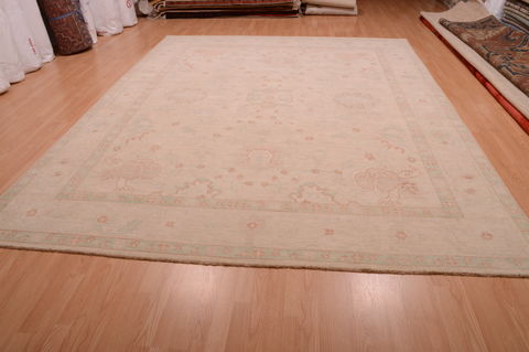 Chobi Beige Hand Knotted 90 X 120 Area Rug 100-75035 Image 1